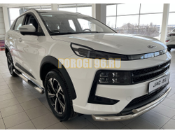 Пороги труба с проступью d76 для JAC JS6 2022-