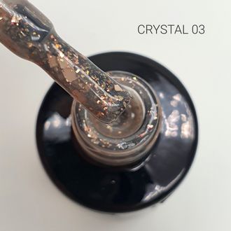 Гель-лак Crystal 03, 8 мл