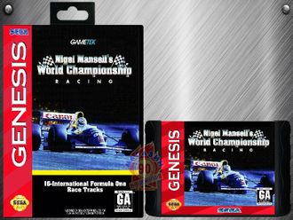 Nigel Mansell&#039;s World Championship, Игра для Сега (Sega Game) GEN