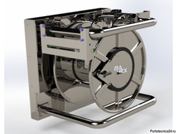 Барабан с гидроприводом для рук. дл. 100м 1" (кр.) 1"ш.1"ш. 200 бар