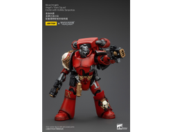 Эрелим Слез Ангела Кровавых Ангелов (Warhammer Horus Heresy) - КОЛЛЕКЦИОННАЯ ФИГУРКА 1/18 Blood Angels Angel's Tears Squad Erelim with Volkite Serpentas (JT00348) - JOYTOY