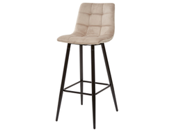 Барный стул LECCO UF910-01 LATTE, велюр М-City