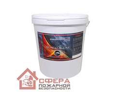 Краска с графитом на водной основе ОГНЕЗА-ВД-М (25 кг)