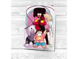 Обложка "Вселенная Стивена, Steven Universe" на паспорт №13