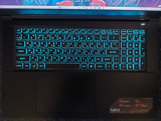 ARDOR GAMING NEO  N17-I5ND414 ( 17.3 Full HD  IPS 144Hz i5-12450H RTX3050 (6Gb) 16Gb 512+512Gb SSD )