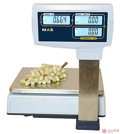 Весы торговые MAS MR1-30P
