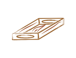 Деревянная посуда / Подносы