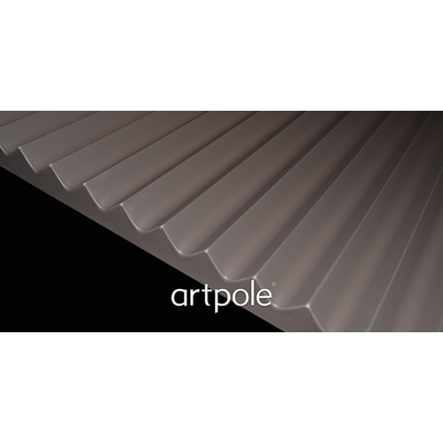 Гипсовая панель ZIGZAG platinum артикул М-0069-pl