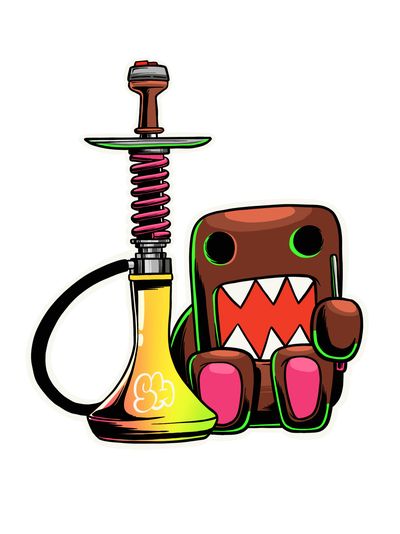 STICKER DOMO-KUN