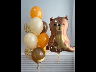 10 шаров на грузе + фигура