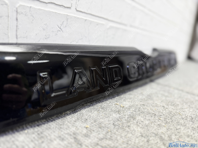 Накладка багажника Toyota Land Cruiser Prado 18+ черная