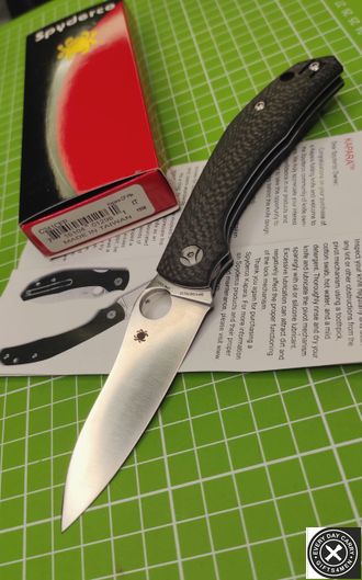 Складной нож SPYDERCO PHILLIPS KAPARA CARBON FIBER C241CFP