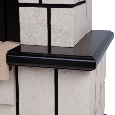 Электрокамин Stone AO с очагом Fobos