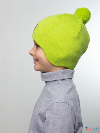 Шапка 24201-02 х/б подклад, салатовый 54-56