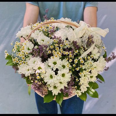 Корзина Ромашка