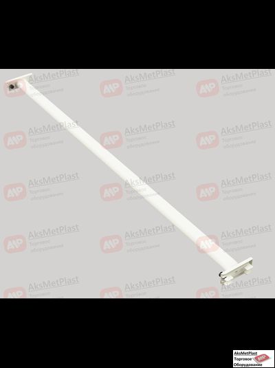W-3842A Стяжка центральная овальная для системы базис (Basis) L=900мм с белым покрытием