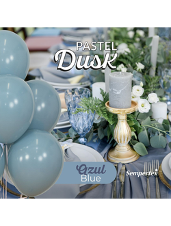 воздушный шар синий 30 см. с гелием, купить краснодар