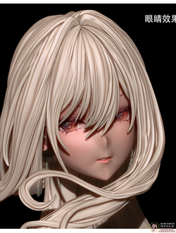 Фигурка статуя 1/6 Скарлет: Чёрная Тень (Scarlet: Black Shadow GK Statue San San Studio)