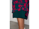 Яркая  летняя юбка из шифона &quot;ЭВИГАН&quot; арт. 624015 (цвет малиновый) Размеры 52-66