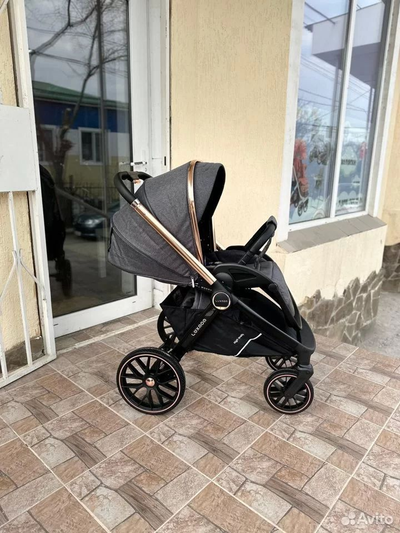 Детская коляска 3 в 1 Luxmom 788 Серый