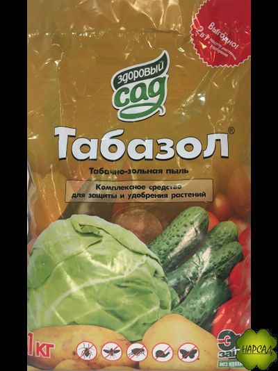 ТАБАЗОЛ (ТАБАЧНО-ЗОЛЬНАЯ ПЫЛЬ) 1 КГ