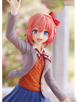 Аниме статуэтка Сайори в школьной форме Литературный клуб Good Smile Company