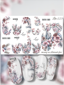 Слайдер-дизайн для ногтей LIKE-223