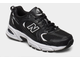 New Balance 530 Black White (Экозамша) сбоку
