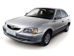 Автомобильные чехлы для Hyundai Accent с 1999-2011 г.в.