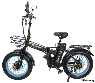 Электровелосипед SYCCYBA H1 (F10) DUAL BLUE