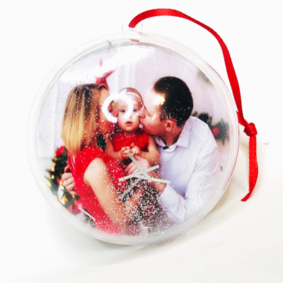 Заготовка - подвеска, раздельные части "Шар", диаметр собранного 10 см