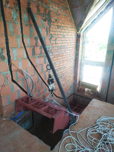 мк №5. металлокаркас грунтованный. двойной косоур под зашивку (лазерная резка)