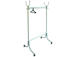 Общественная вешалка М 13 на колесах (Металлик)