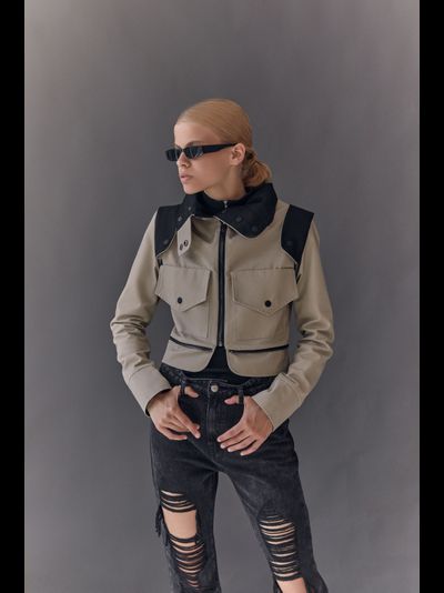 Плащ-трансформер Бежевый