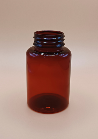 Банка ПЭТ 37/150мл, красная, арт. 2186