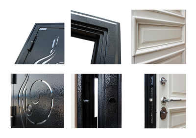 Стальная дверь   Шармель. Заказная модель.