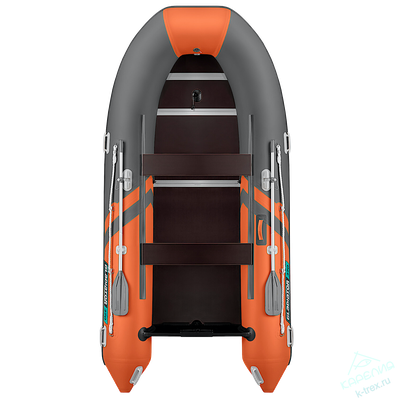 Лодка ПВХ Gladiator Light B370 с фанерным полом