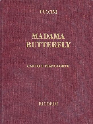 Puccini. Madama Butterfly Klavierauszug (it) gebunden