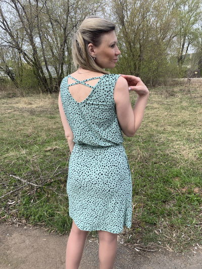 Сарафан 177-0325 олива