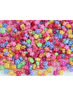 Бусины пластиковые фигурные