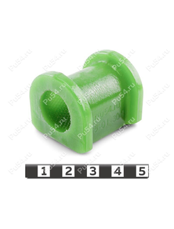 Втулка стабилизатора передней подвески, ID =19,7мм Полиуретан 55-01-304 (PU54/M80/зеленый) (706202849)