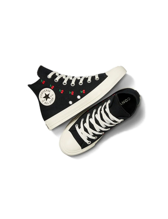 кеды Converse All Star Cherry On Hi Black Red