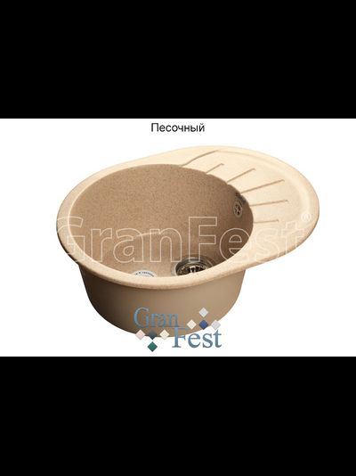 Керамическая мойка Granfest GF-R580L реверсивная 1 секционная мойка