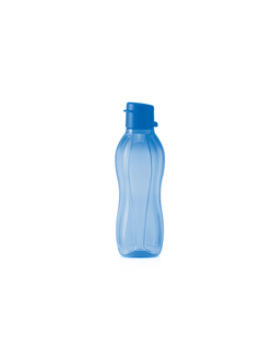 Эко-бутылка (500 мл) с клапаном в светло-синем цвете