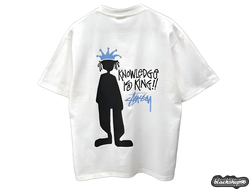 Футболка Stussy King White (S, M, L, XL)