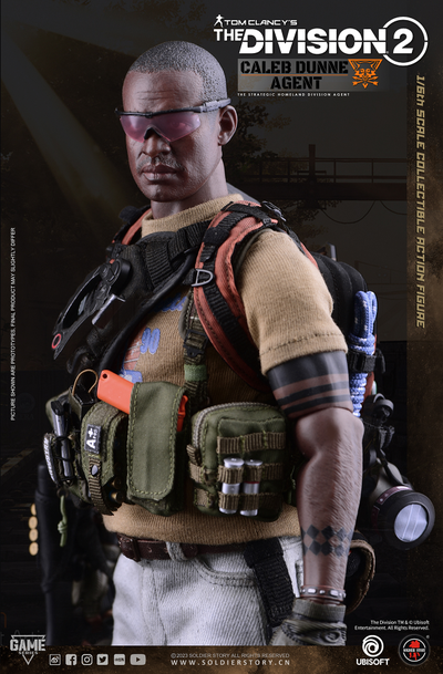 Агент Калеб, The Division 2 - Коллекционная ФИГУРКА 1/6 Ubisoft The Division 2 Agent Caleb Dunne (SSG-008) - SOLDIER STORY