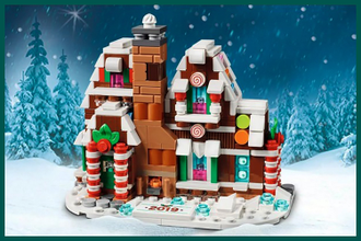 # 40337 «Пряничный Домик»–Мини / “Gingerbread House” Mini–Build (2019)