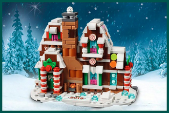 # 40337 «Пряничный Домик»–Мини / “Gingerbread House” Micro–Build (2019)