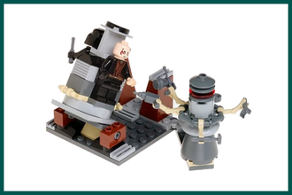 Lego transformación darth vader top
