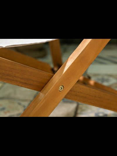 Кресло-шезлонг из акации CAPRI